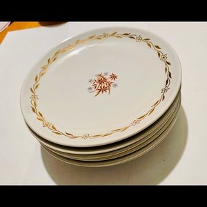 Royal China Promenade Warranted 22KT gold plates